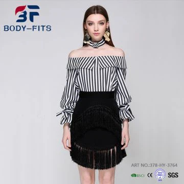 Dam från axelband topp